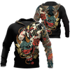 Samurai Tattoo Art Hoodie T Shirt For Men and Women HAC220604-NM