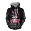 Breast cancer 3d hoodie shirt for men and women HG HAC160304