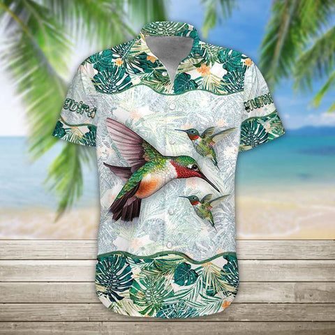 Hummingbird Hawaiian Shirt Summer Beach Clothes Outfit For Men Women ND