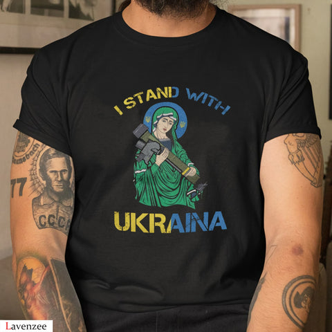 Pray For Ukraine T-shirt Stand With Ukraine Free Ukraine Shirt Ukraine Support Shirt HN