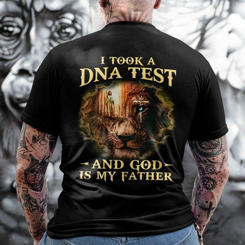 I Took A DNA Test And God is My Father T-shirt Jesus Shirt Christian Gifts