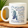 Memorial Wife Mug, I'm Not A Widow I'm A Wife To A Husband With Wings Mug, Couple Cup, Memorial Wife Cup, Memorial Gift Ideas