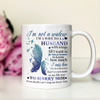 Memorial Wife Mug, I'm Not A Widow I'm A Wife To A Husband With Wings Mug, Couple Cup, Memorial Wife Cup, Memorial Gift Ideas