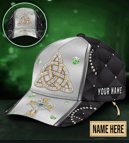 Irish Jewelry Style Personalized Cap Irish Celtic Cap St Patrick's Day Hat Cap St Patrick's Day Gift Idea HT
