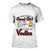 I tried to be a good girl T-shirt Beer, Vodka, Wine, Whiskey, Brandy, Gin, Rum, Tequila