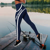 Women Tank top Leggings Marlin fishing design 3d print Combo Legging Tank for women