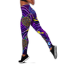 Aboriginal Purple Turtles Indigenous Australia Combo Legging Tank