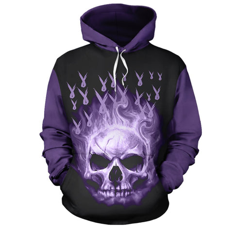 Skull All Cancer Skull 03 Hoodie