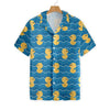 Little Ducks On The Water Hawaiian Shirt Cute Duck Shirt Men Beach Shirt