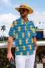 Little Ducks On The Water Hawaiian Shirt Cute Duck Shirt Men Beach Shirt