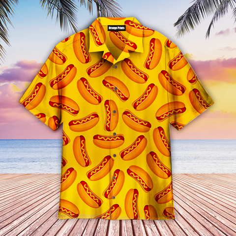 Love Hot Dog Hawaiian Shirt Summer Beach Clothes Outfit For Men Women ND