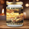 Be Strong Be Brave Be Humble Be Awesome Jesus Candle Set, Christian's Candle, Jesus & Lion Candle, Best Christian Gifts HN