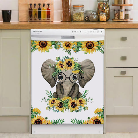 Autism Elephant Dishwasher Cover TTM