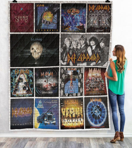 Def Leppard 02 Blanket Quilt