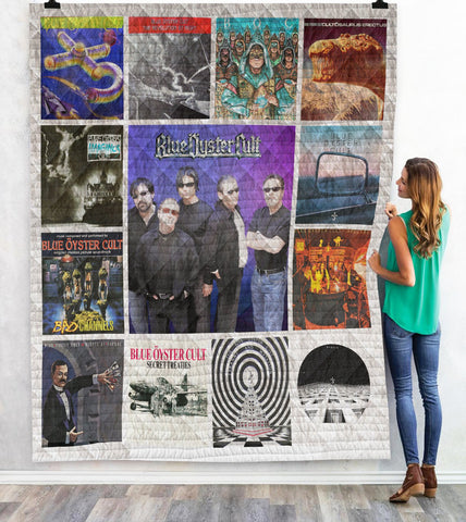 Blue Oyster Cult Blanket Quilt