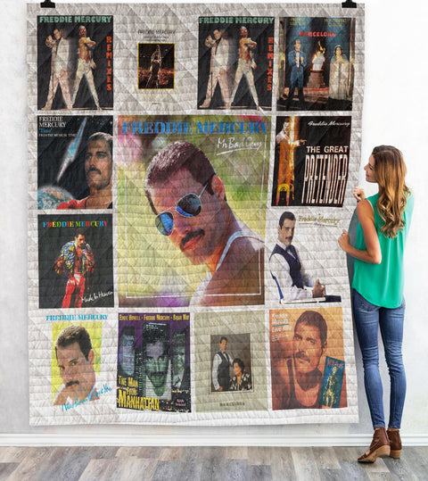 Freddie Mercury 03 Blanket Quilt