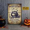 Witch Kitchen Water Earth Fire Air Custom Poster, Halloween Decorations Indoor, Spirits Halloween, Witch Gift, Witchcraft, Wiccan, Witchery, Witch Decorations