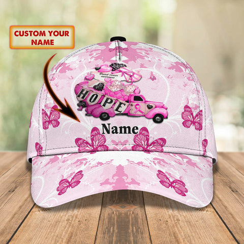 Breast Cancer Awareness - Personalized Name Cap - QA99