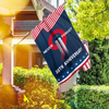 Patriot Flag Never Forget 9.11 Two Towers- 20th Anniversary House Flag