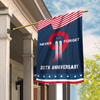 Patriot Flag Never Forget 9.11 Two Towers- 20th Anniversary House Flag