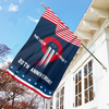 Patriot Flag Never Forget 9.11 Two Towers- 20th Anniversary House Flag