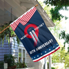 Patriot Flag Never Forget 9.11 Two Towers- 20th Anniversary Vertical Flag (2 Grommets)