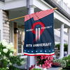 Patriot Flag Never Forget 9.11 Two Towers- 20th Anniversary House Flag