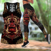 Woman Tank top Skull Tattoo Art Combo Tank + Legging HAC240604