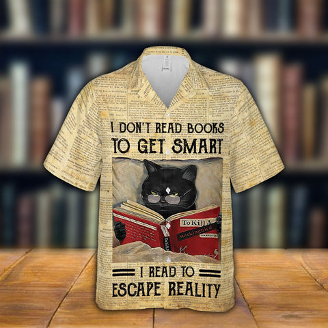 I don't read books to get smart Hawaii Shirt HN