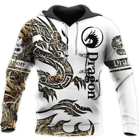 Men Hoodie 3D Tattoo and Dungeon Dragon Hoodie T Shirt For Men and Women NM050931