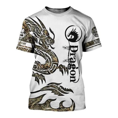 Men Shirt 3D Tattoo and Dungeon Dragon Hoodie T Shirt For Men and Women NM050931