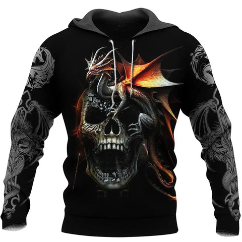 Men Hoodie 3D Tattoo and Dungeon Dragon Hoodie T Shirt For Men and Women NM050941