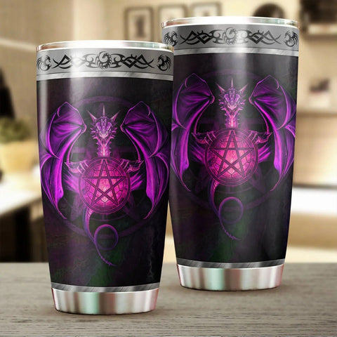 Dragon & Dungeon Tattoo Tumbler 20 Oz Pi020329