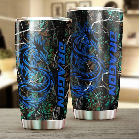 Dragon & Dungeon Tattoo Tumbler 20 Oz HAC020351