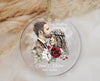 Our First Christmas Married Ornament Newlywed Gift Mr & Mrs Christmas Ornaments Personalized Gifts Wedding Ornament Wedding Gift Keepsake HT