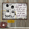 I Want To Hold Your Hand At 80 To Ball Field Customized Canvas QA