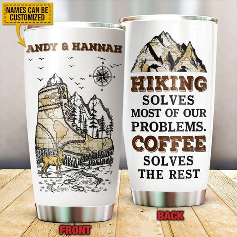 Personalized Hiking Solves Problems Customized Tumbler