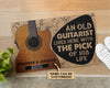Personalized Guitar The Pick Of His Life Customized Doormat