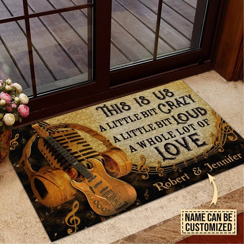 Personalized Guitar This Is Us Customized Doormat