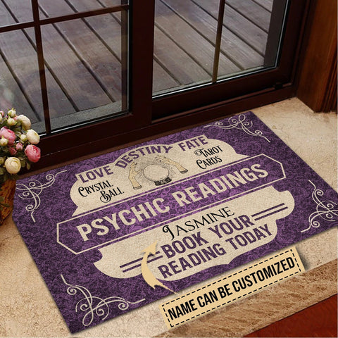 Personalized Tarot Psychic Reading Love Destiny Fate Customized Doormat