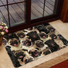 A Bunch Of Pugs Doormat gift for Pug dog lover Doormat