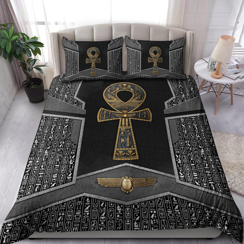 Egypt Bedding Set Ankh key of life ancient Egyptian Bedding set