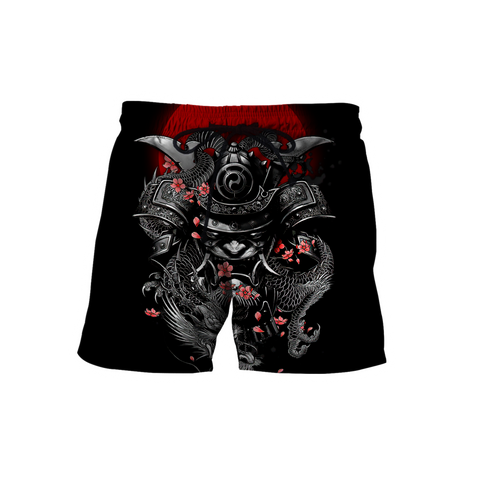 Men Samurai shorts Premium Samurai Unisex 3D All Over Printed shorts MEI