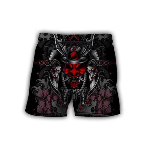 Men Samurai shorts Premium Unisex 3D Printed Samurai shorts MEI