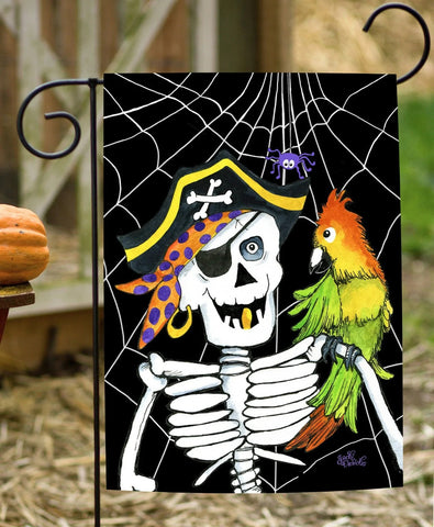 Skeleton Halloween Double Sided Halloween Garden Flag For Outdoor Yard Decoration Home Decor ND
