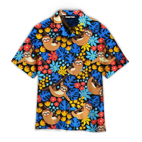Sloth Hawaiian Shirt Summer Beach Clothes Outfit For Men Women ND