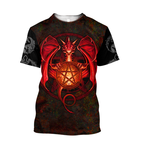 Tattoo and Dungeon Dragon Hoodie T Shirt For Men and Women HAC090607