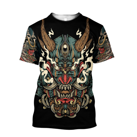 Samurai Tattoo Art Hoodie T Shirt For Men and Women HAC220602-NM