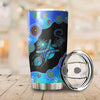 Aboriginal Naidoc Week 2021 Blue Stainless Steel Tumbler 20Oz