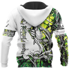 Men Hoodie Green Bass Fishing Sport 3D all over printed shirts for men and women